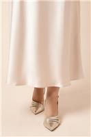 Dorothy Perkins Gold Court Shoes Womens Occasion Heels