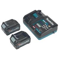Makita Batteries And Charger 191J85-8 40V 2.5Ah Li-Ion XGT Power Source Kit