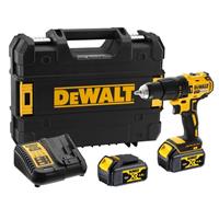 DeWalt Combi Drill Cordless 18V 2x4Ah Li-ion DCD778M2T-GB Brushless Compact