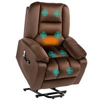HOMCOM Lift Chair with Vibration Massage, Heat, Quick Assembly Refurbished