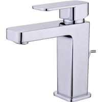 Bathroom Basin Tap Mono Mixer Chrome Single Lever Full Turn Brass Modern