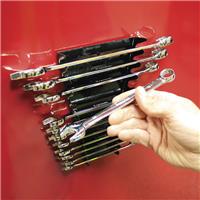 Sealey Magnetic Shark Tooth/Teeth 12 Spanner/Wrench Storage Rack/Rail/Tray WR03