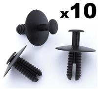 10x BMW Expanding Rivets- Plastic Trim Clips for bumpers, sills, skirts & covers