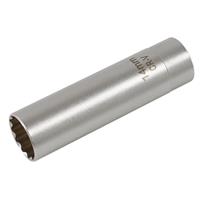 Sealey Spark Plug Socket With Magnetic Retainer 14mm 3/8"Sq Drive 12-Point DIY