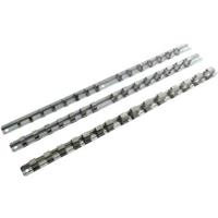3PC SOCKET RAIL SET 1/2 3/8 1/4 STORAGE HOLDER GRIP ORGANISER 14 PER RAIL NEW