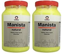2x Mamista 3L Litre Natural Heavy Duty Workshop Hand Cleaner Soap Tar Oil Dirt