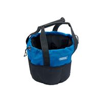 Draper 1x 12l Bucket-Shaped Bag 250x250mm Garage Professional Standard Tool