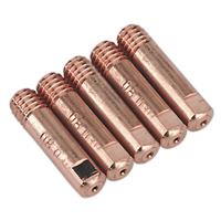 Sealey Contact Tip 0.8mm TB15 Pack of 5 Welding Tool Accessories/Equipment