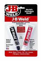 JB Weld Original Cold Weld Steel Reinforced Epoxy Metal Wood Plastic PVC Glue