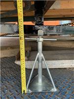 Static Caravan Medium Axle Stand Mobile Home Siting Chassis 12" - 16.5"