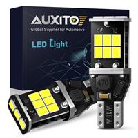2x AUXITO T15 W16W 921 912 955 6000K Xenon White LED Reverse Wedge Light Bulb