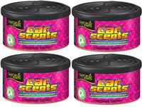 4 X Coronado Cherry California Scents Air Freshener Home Office Car Van Taxi Cab