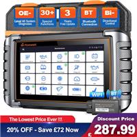 FOXWELL NT809BT Car Bidirectional Diagnostic Scanner All Systems Code Reader UK