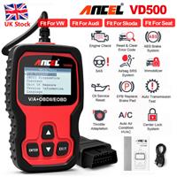 ANCEL VD500 OBD2 Scanner Code Reader ABS SRS EPB Oil Diagnostic Tool Fit For VW