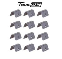 12Pcs Wind Deflector Clips Fit For HEKO SNED G3 Channel Rain bmw audi mercedes