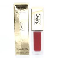 YSL Red Lip Stain Liquid Lipstick 10 Carmin Statement Yves Saint Laurent - NEW