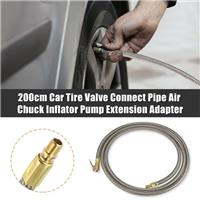 Universal 79" Car Tire Valve Connect Pipe Air Chuck Inflator Pump Hose Pack of 1