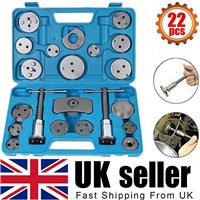 Universal New Brake Caliper Piston Rewind Wind Back Tool Kit 22 Pieces Set