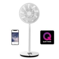 Duux Whisper Flex DXCF11UK Pedestal Adjustable Quiet Fan 26 Settings Smart White