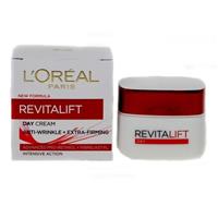 L'Oreal Day Cream Revitalift 50ml Anti Wrinkle & Extra Firming Face Moisturiser - Regular Regular