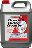 Brake & Clutch Cleaner Removes Oil, Grease, Dust Polyguard 5L 5 Litre