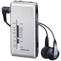 Radio SRF-S84 FM/AM Super Compact Radio Walkman Analogue Tune-Silver
