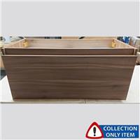 Europa Bel Air Brown Oak Basin Cabinet "Graded"