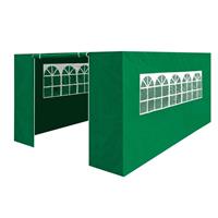 Premium Gazebo Side Walls/Doors, Fits 3x4.5m Models - Green