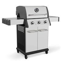 3 Burner BBQ Gas Grill - Stainless Steel