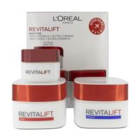 L'Oreal Revitalift Day & Night Cream 50ml & Eye Cream 15ml Moisturising Set