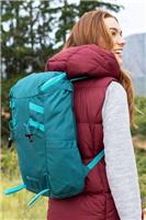 Mountain Warehouse Favia Daypack Padded Back Sternum Strap Gear Loop Backpack