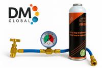Car Air Conditioning Gas R134a TopUp DIY Kit(Hose&Gauge Kit) 70% More Gas