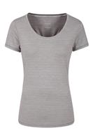 Mountain Warehouse Womens Panna T-Shirt Quick Dry Breathable Gym Ladies Tee Top - 4 Regular
