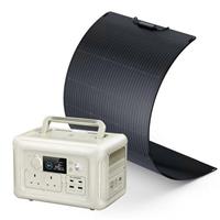 ALLPOWERS R600 Portable Power Station 299Wh LFP with 100W Fexible Solar Panel