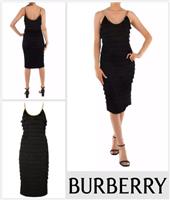 Burberry Women Dress Melina Fringe Midi Chain Detail Size UK 8 Cocktail Party - 8 Regular