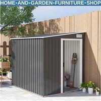 Metal Garden Shed 7 x 5ft Outdoor Storage Shed for Tools Bike Lawn Mower Sheds