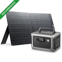 ALLPOWERS R600 Portable Power Station 299Wh Solar Generator and 100W Solar Panel