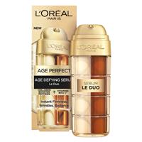 L'Oreal Age Perfect Serum Le Duo 30ml Anti-Aging Face Treatment Hydrating