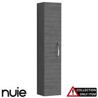 Nuie Athena Anthracite Woodgrain 300mm Tall Cabinet Single Door - MOD561