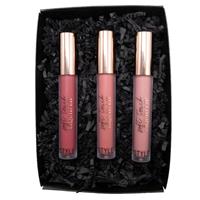 Nude Pink Liquid Lipstick Makeup Gift Set Box By In The Style