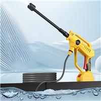 Portable Cordless Electric High Pressure Water Spray Gun Car Washer - USED