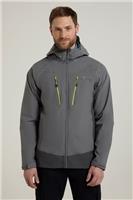 Mountain Warehouse Bound Men's Waterproof Jacket Breathable Adjustable Hood Coat - XS Regular