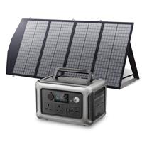 ALLPOWERS R600 Portable Power Station 299Wh Solar Generator & 140W Solar Panel
