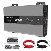 4000W Pure Sine Wave Power Inverter 2000W Converter 12V to 240V USB Truck Remote