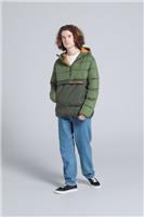 Animal Wilder Mens Jacket Overhead Padded Coat with Kangaroo Pocket - XS Regular