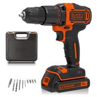 18V Cordless Hammer Drill With Battery Charger Case Combi Drill Open Box