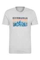 Mountain Warehouse Men's Regional Edinburgh District T-Shirt Short Sleeved Top - S Regular