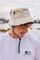 Mens Animal Ezra Bucket Hat In Beige - One Size