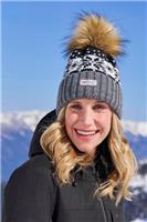 Mountain Warehouse Thinsulate Fairisle Womens Pom Beanie Knitted Design Travel