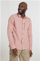 Mountain Warehouse Keel Men's Travel Shirt Breathable Sweat Wicking Summer Top - XXS Regular